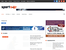 Tablet Screenshot of behindthestumps.com
